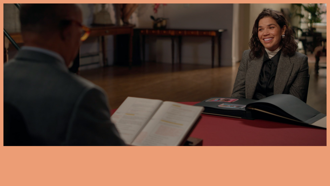 Emotional moment for America Ferrera learning about her father’s past