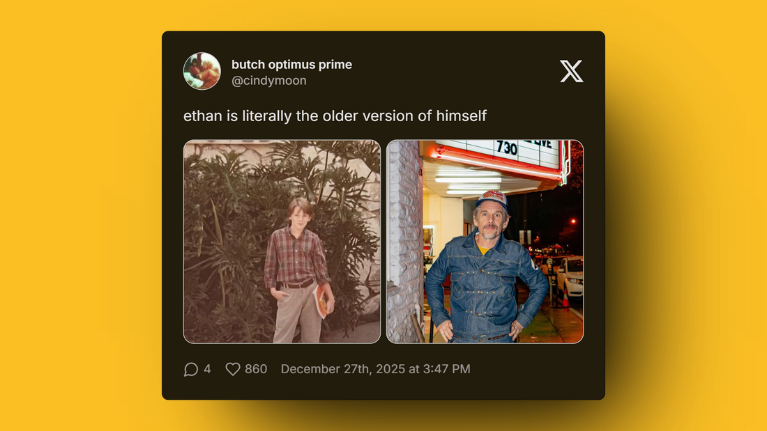 Ethan posing confidently at night in front of a 730 Live theater sign