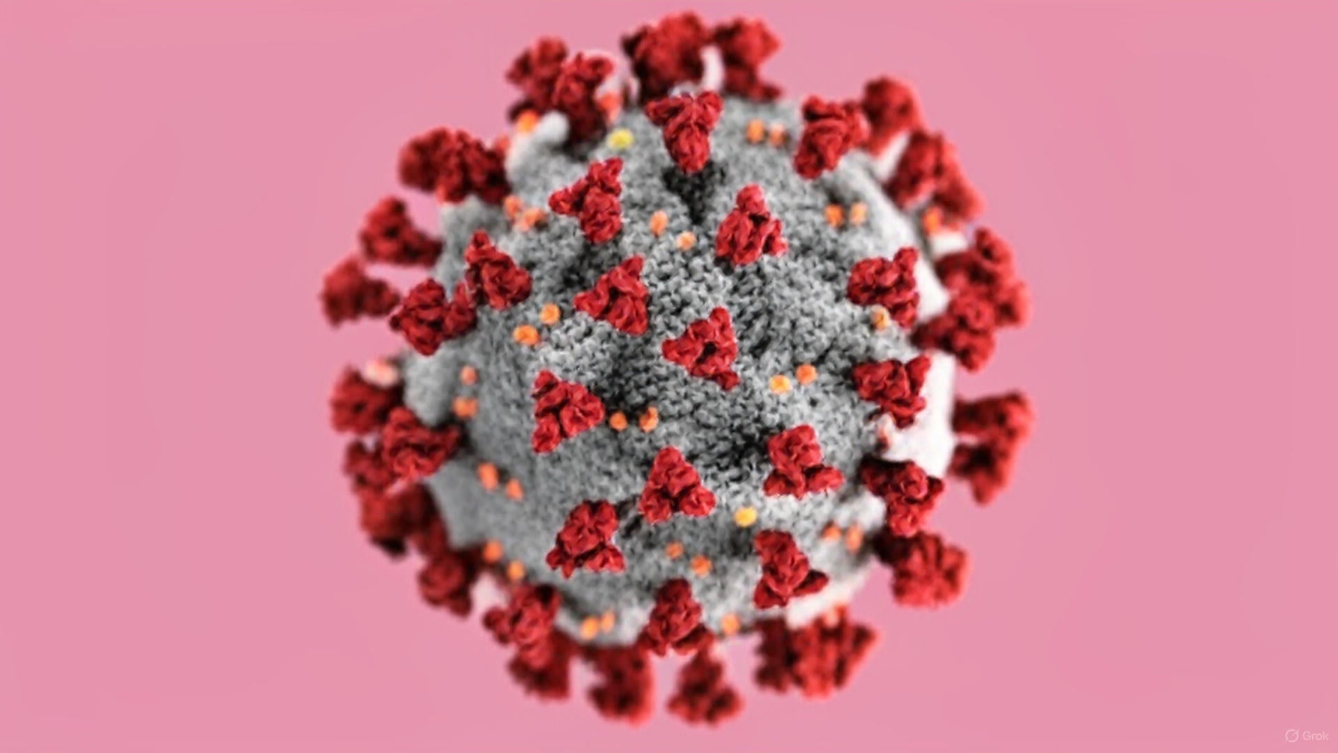 Close-up of COVID-19 vaccine vials with FDA headquarters in background representing vaccine safety review