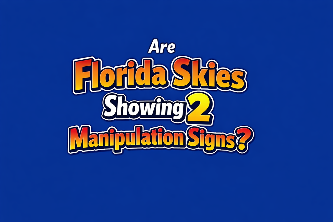 Persistent aircraft trails and ripple clouds observed in Florida atmosphere