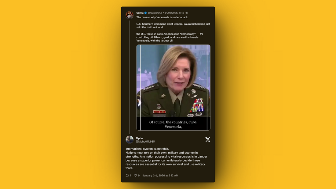 Venezuela oil and lithium resources spark debate over U.S. foreign policy priorities