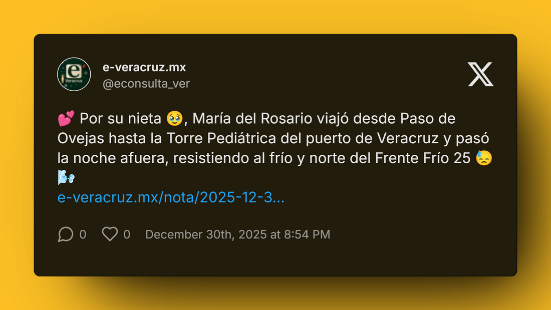 María del Rosario enduring northern winds to visit her granddaughter