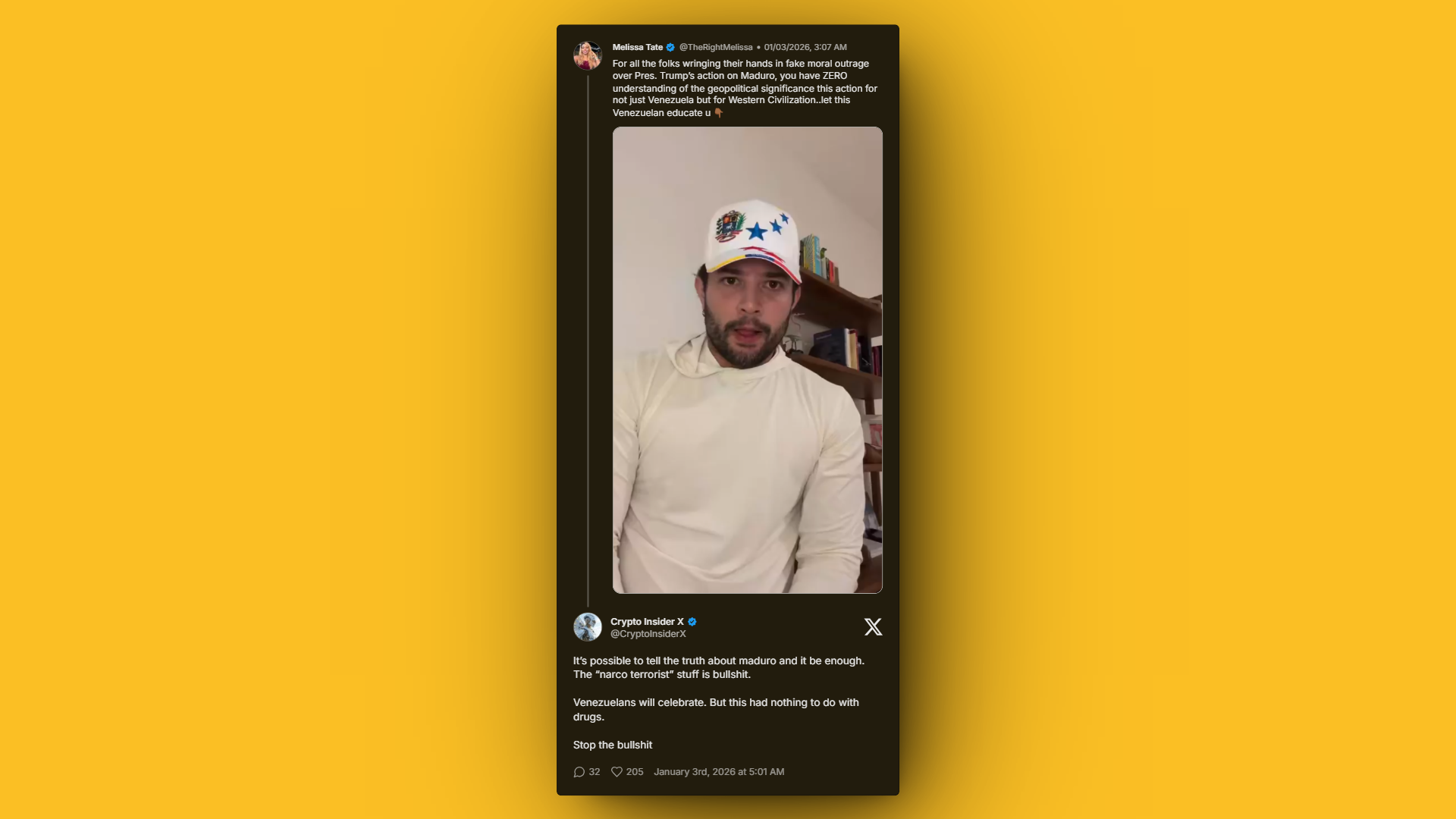 Geopolitical tensions in Venezuela under Maduro