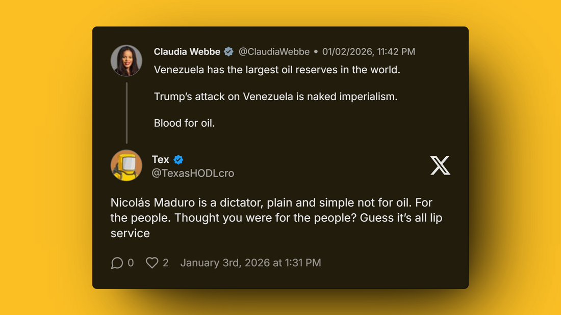Nicolás Maduro and U.S. intervention discussion