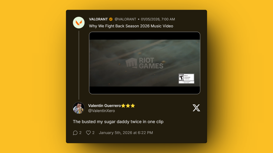 VALORANT fan meme reaction with Brimstone “sugar daddy” theme