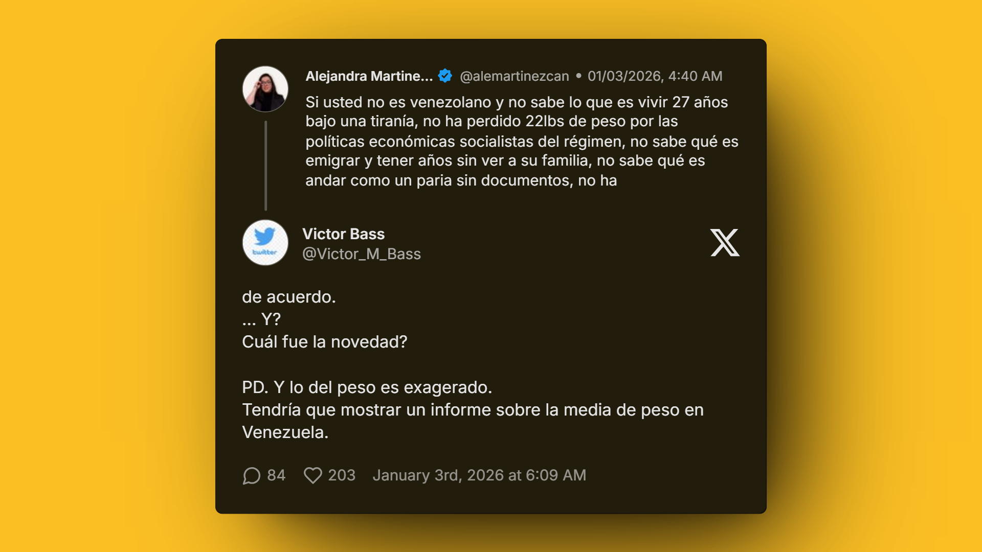 Social media debate over Venezuela’s humanitarian crisis and lived experiences