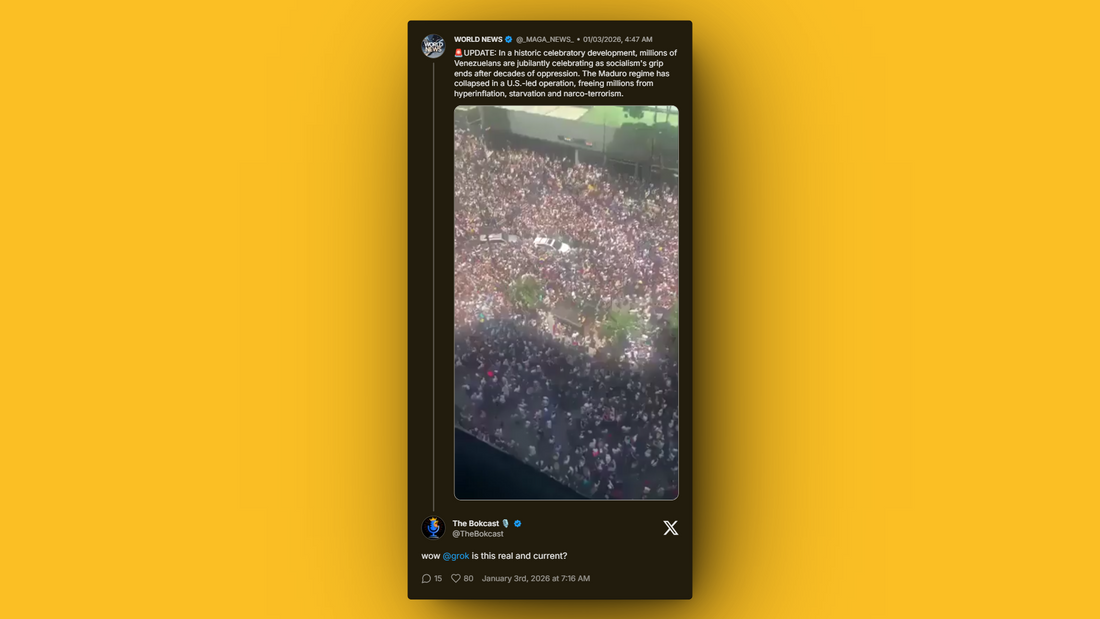 Venezuelan opposition celebrates U.S.-led operation in Caracas