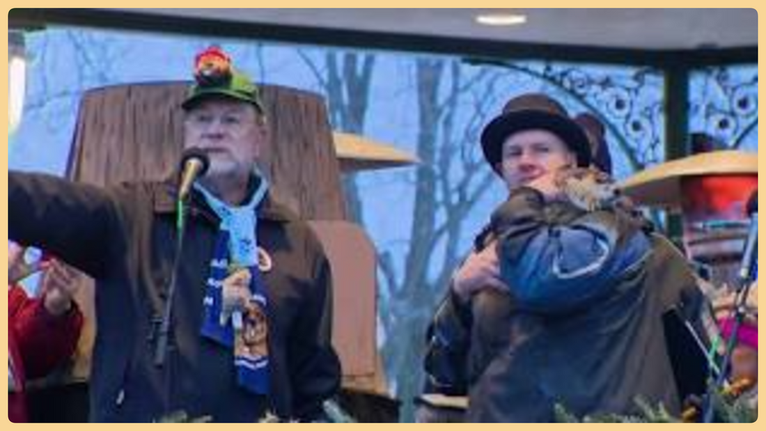 Crowds gathered in Woodstock, Illinois, celebrating Willie’s early spring prediction